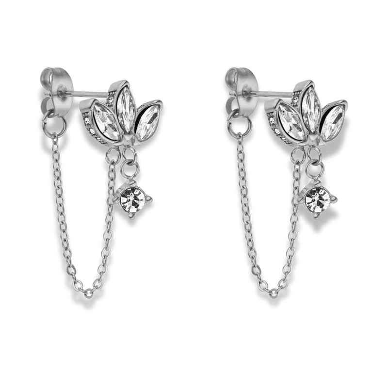 Limitless Sky Lotus Ohrstecker 14K Vergoldet