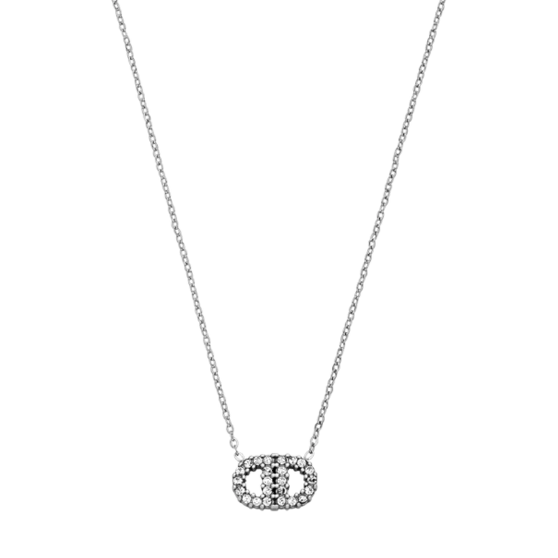 Deluxe Pave Kette 14K Vergoldet