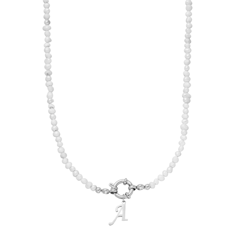 Initial Pearl Kette 14K Vergoldet