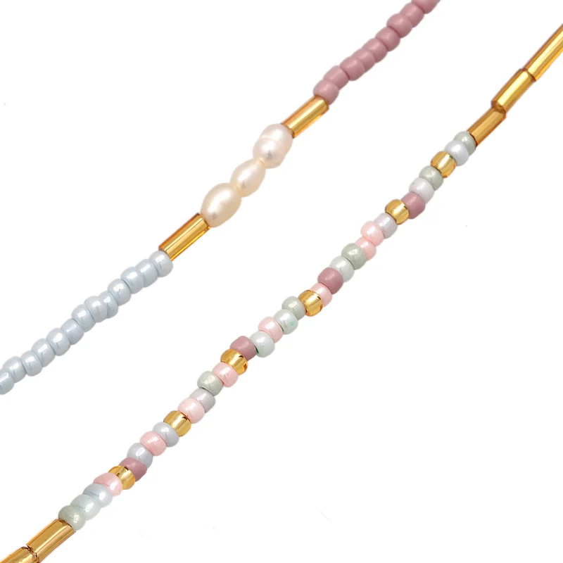 Halskette Sommer Beads | Süßwasserzuchtperlen