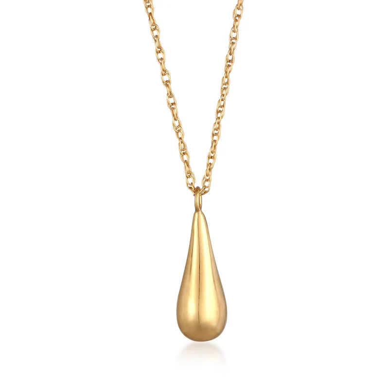 Drop Ohrringe & Halskette Schmuck Set