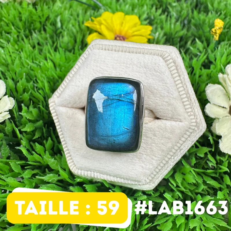 Bluefire Labradorit-Ring #LAB1663