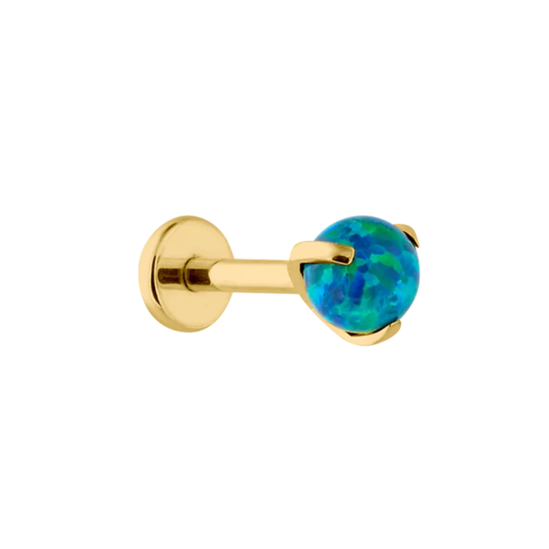 Blue Opal Labret