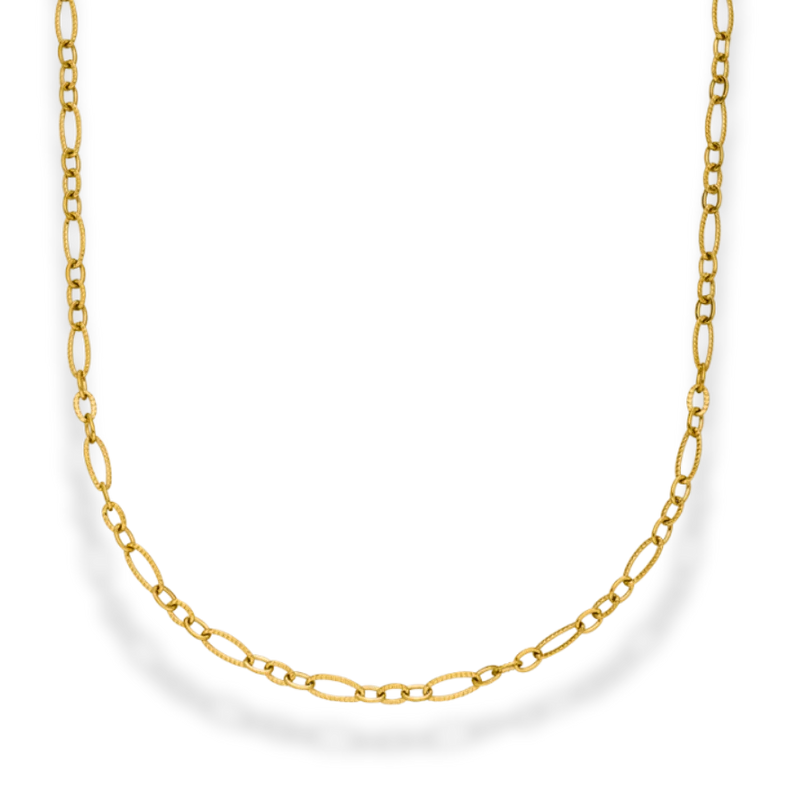 Calm Aura Charm Kette 14K Vergoldet