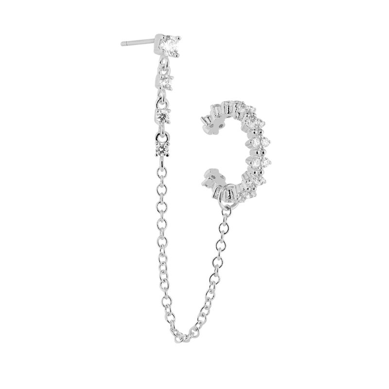 Naomi Pave Earstud Earcuff