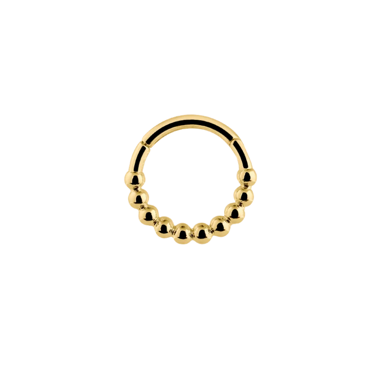 Ball Clicker Piercing Gold