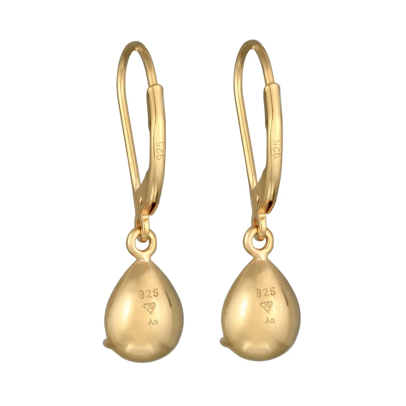 Ohrhänger Tropfen | Mit Kristallen von Swarovski® (Rosa)