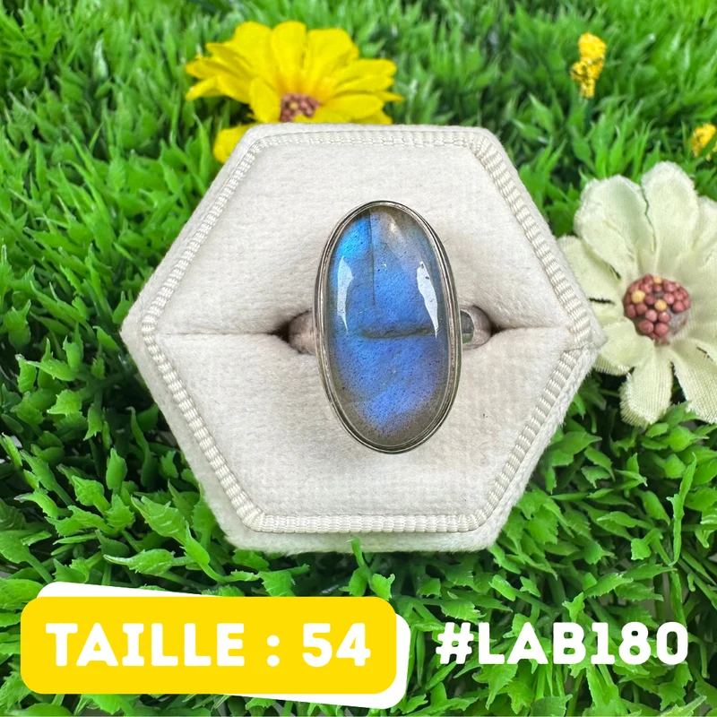 Bluefire Labradorit-Ring #LAB180