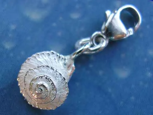 Charms Schneckenschmuck Kreisel