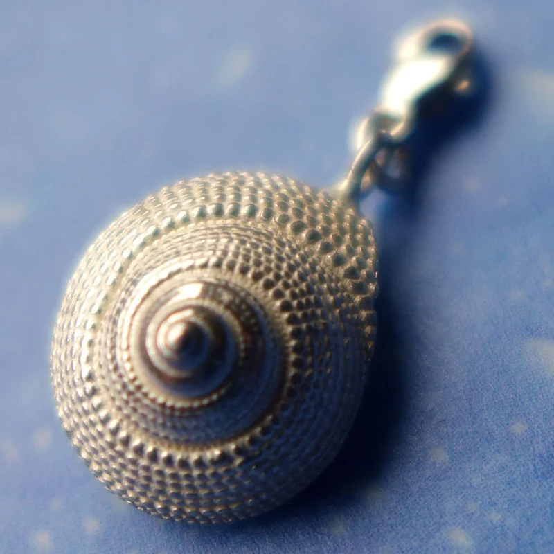 Charms Schmuck Silber Erdbeerschnecke