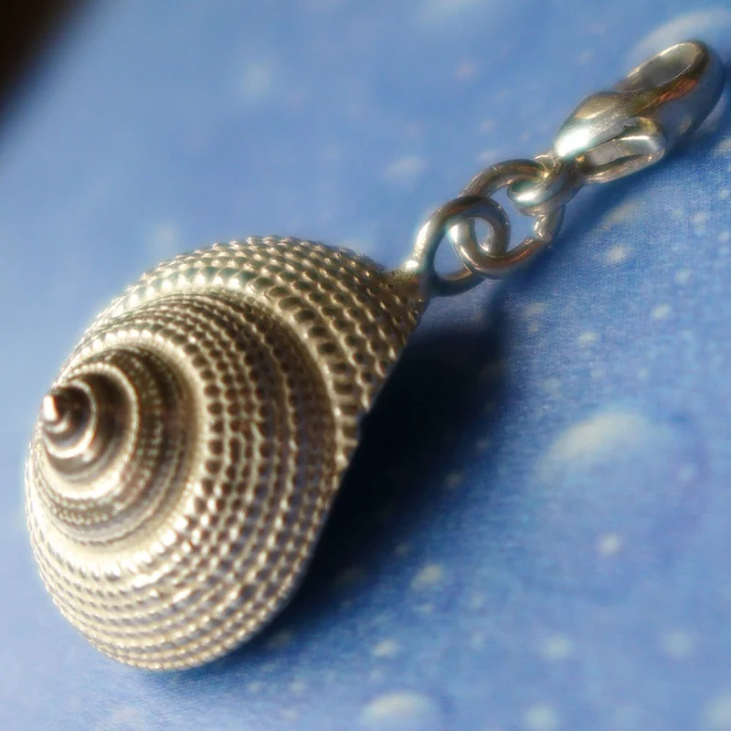 Charms Schmuck Silber Erdbeerschnecke