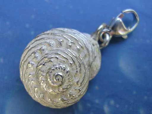 Charms Schmuck Schnecke Knotenknopf