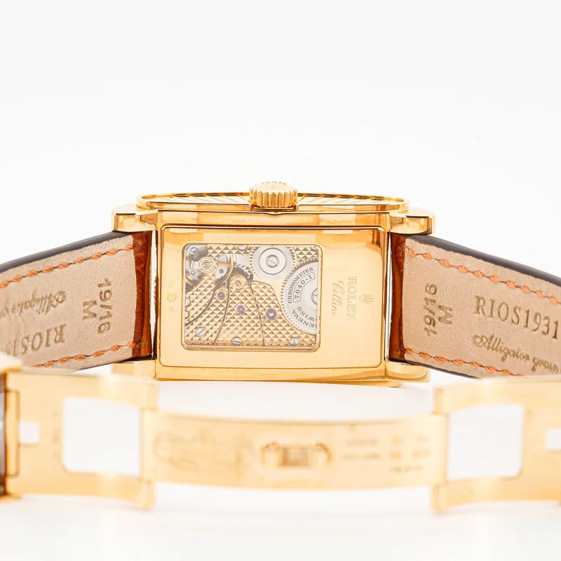Rolex Cellini Prince 5440/8 18k Gold 28x47mm LC100