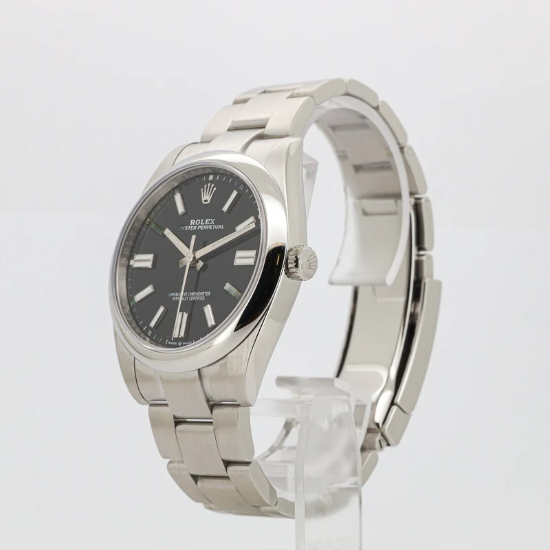 Rolex Oyster Perpetual 41mm Black Dial Full Set