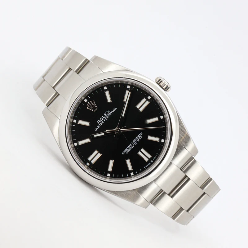 Rolex Oyster Perpetual 41mm Black Dial Full Set