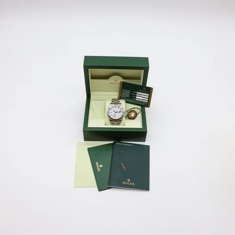 Rolex Explorer II 42mm 216570 LC100 Full Set 2013