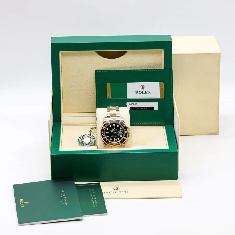Rolex GMT-Master II 40 116713LN Stahl/Gold