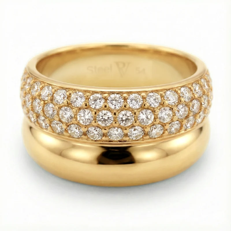 Sparkling Bold Ring
