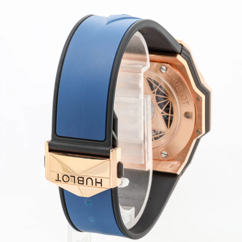 Hublot Big Bang Sang Bleu II King Gold Unico Blue Pave