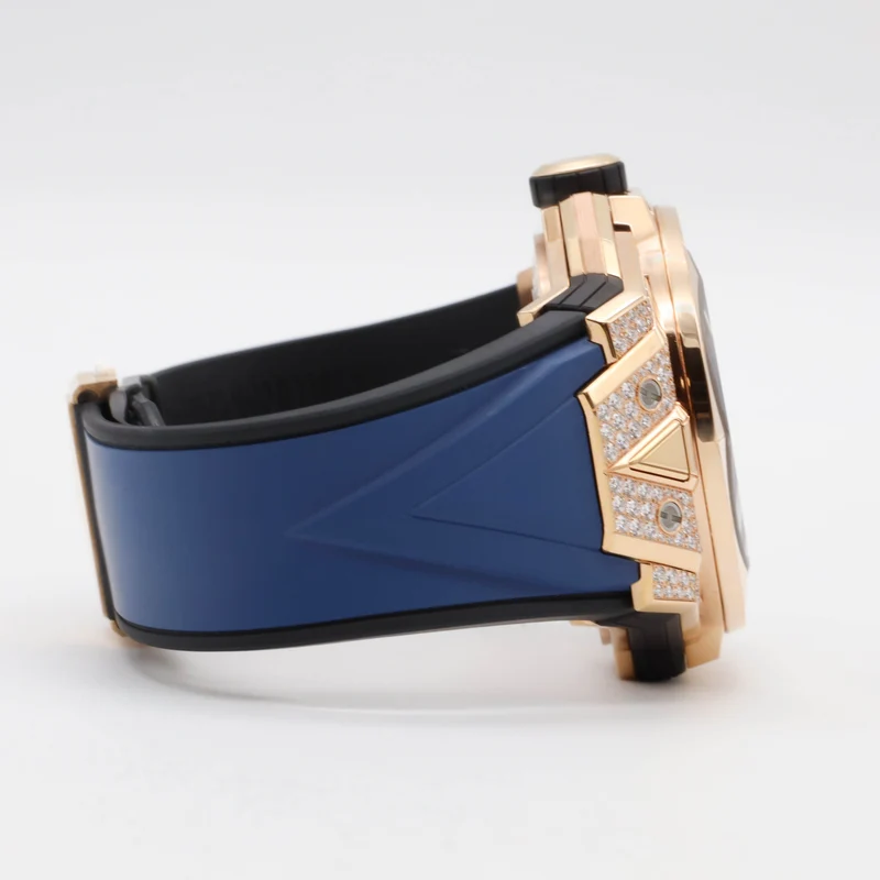 Hublot Big Bang Sang Bleu II King Gold Unico Blue Pave