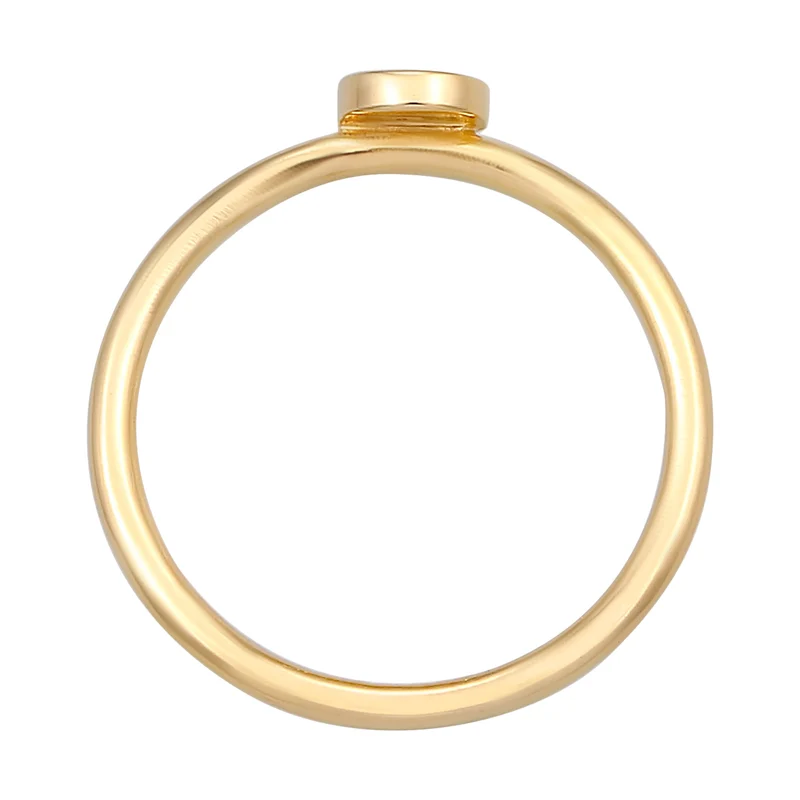 Pinky Ring mit Smiling Face