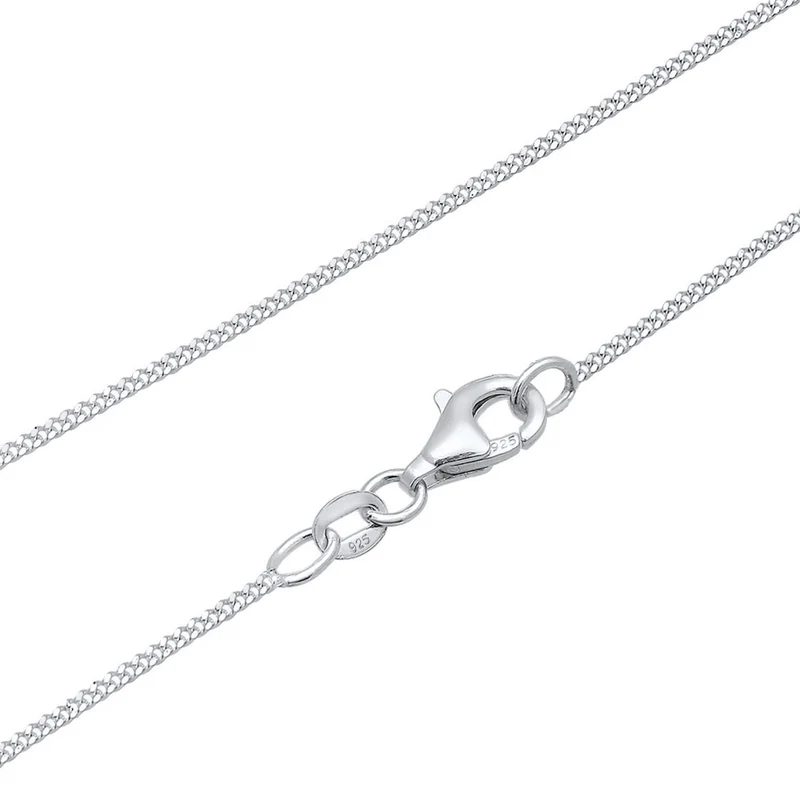 Halskette mit Smiling Face | Mit Kristallen von Swarovski® (Weiß)