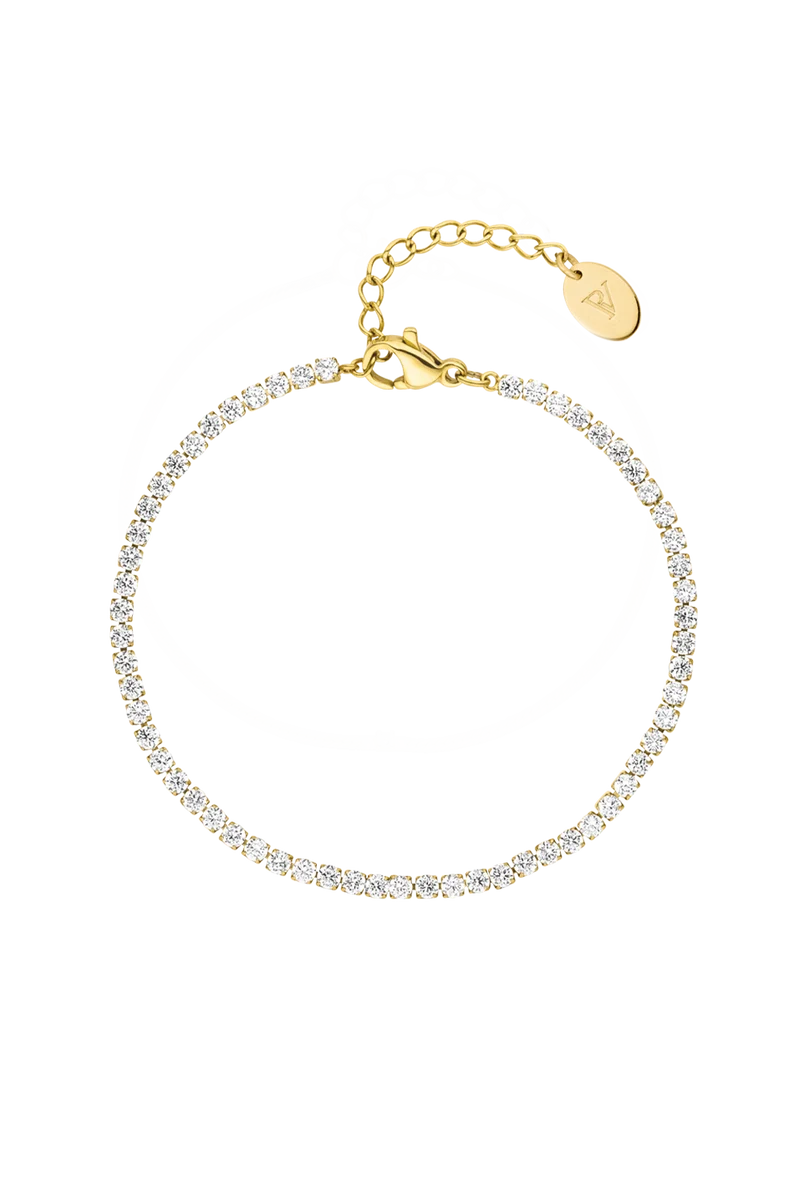 Sparkling Tennis Bracelet Slim