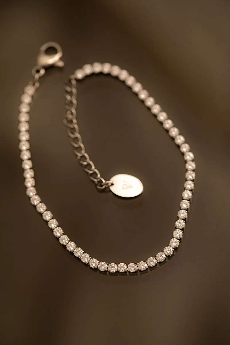 Sparkling Tennis Bracelet Slim