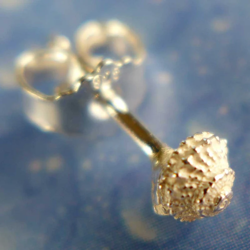 Silberschmuck Ohrstecker Schnecke Mini