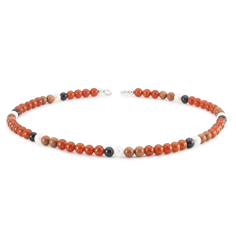 Verbundenheit Geschenkset - Blauer Goldstein