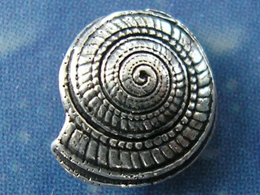 Silber Schnecke Ohrring Sonnenuhr xxs