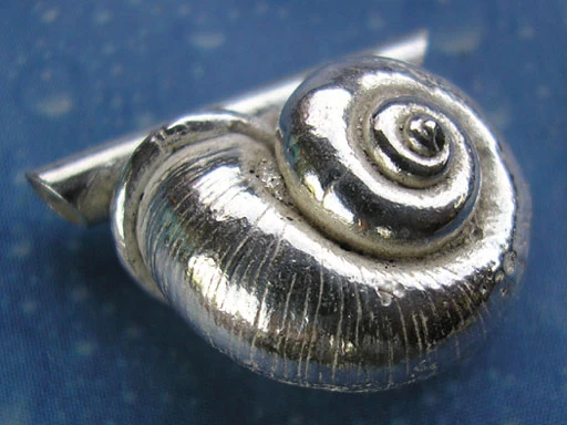 Silber Schmuck Anhänger Landschnecke r