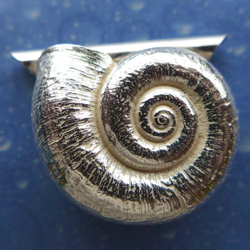 Silber Schmuck Anhänger Land Schnecke L