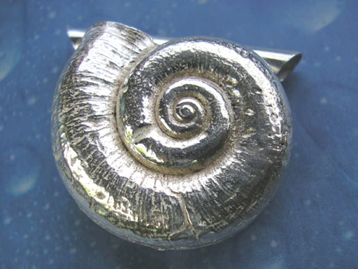 Silber Schmuck Anhänger Land Schnecke L