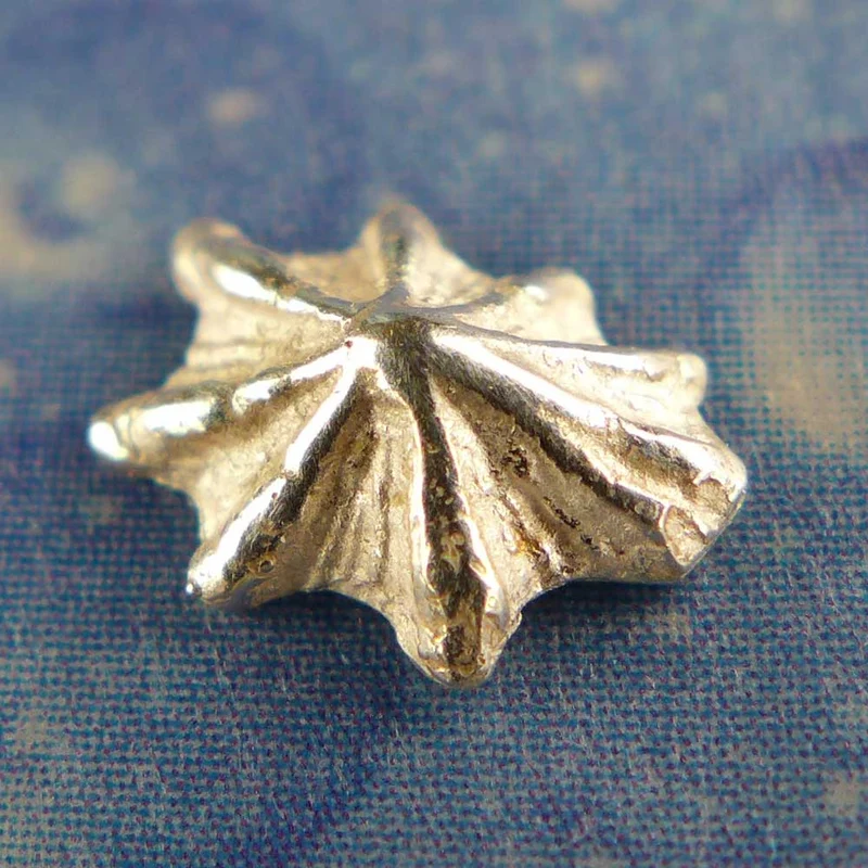 Silber Ohrstecker Napf Schnecke