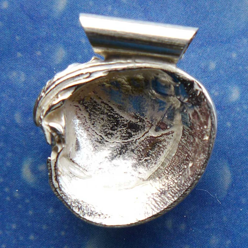 Silber Muschel Anhänger Stufige Venus