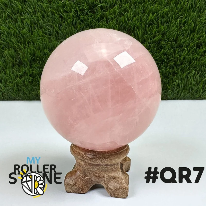 Rosenquarzkugel