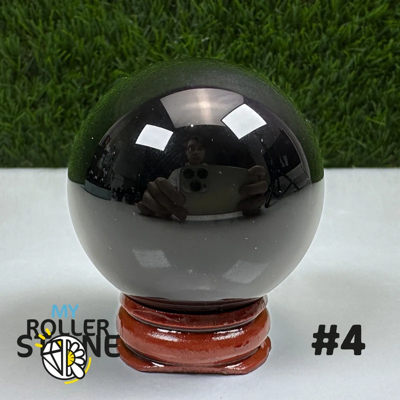 Obsidiankugel Himmelsauge (Regenbogen)