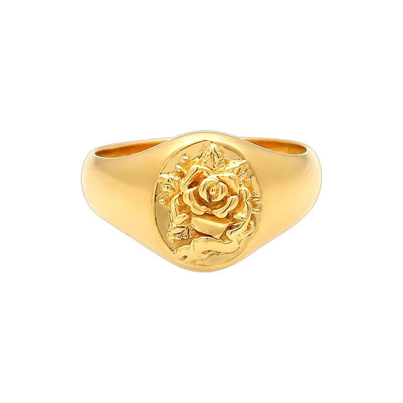 Siegelring Rose