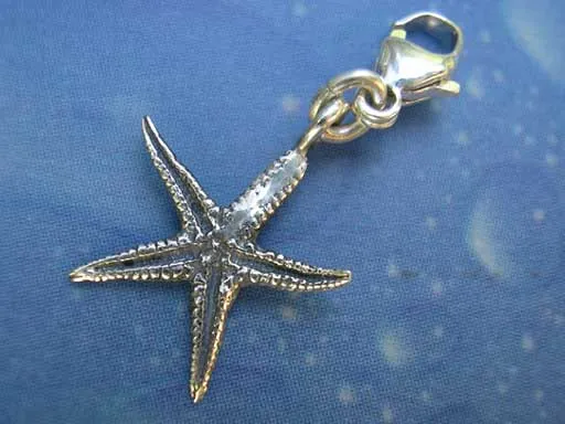 Seestern xs Charms mit Karabiner