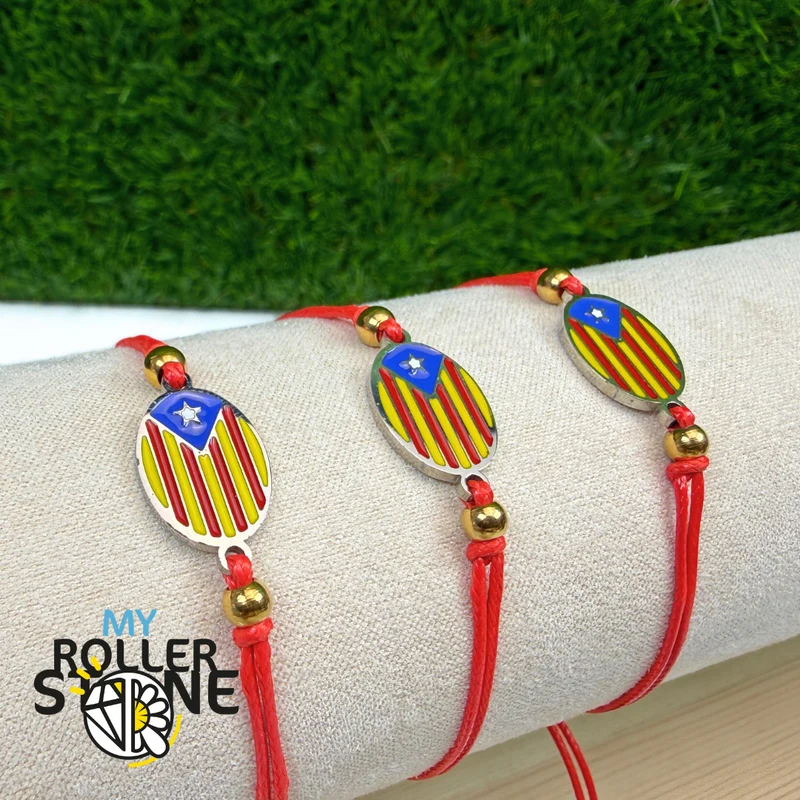 Armband mit der katalanischen Flagge – Senyera Independence