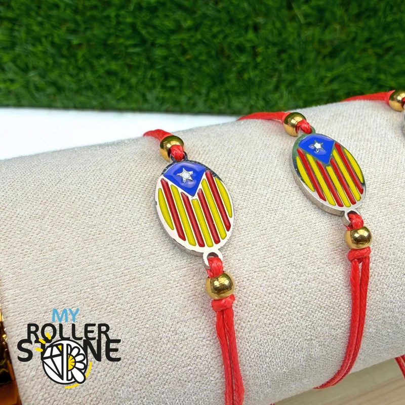 Armband mit der katalanischen Flagge – Senyera Independence