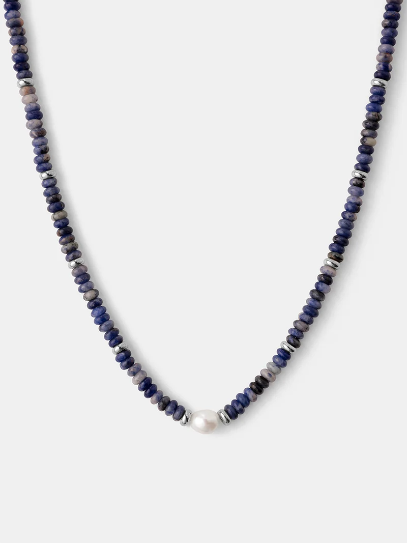 Pearl Dawn Dark Blue Kette