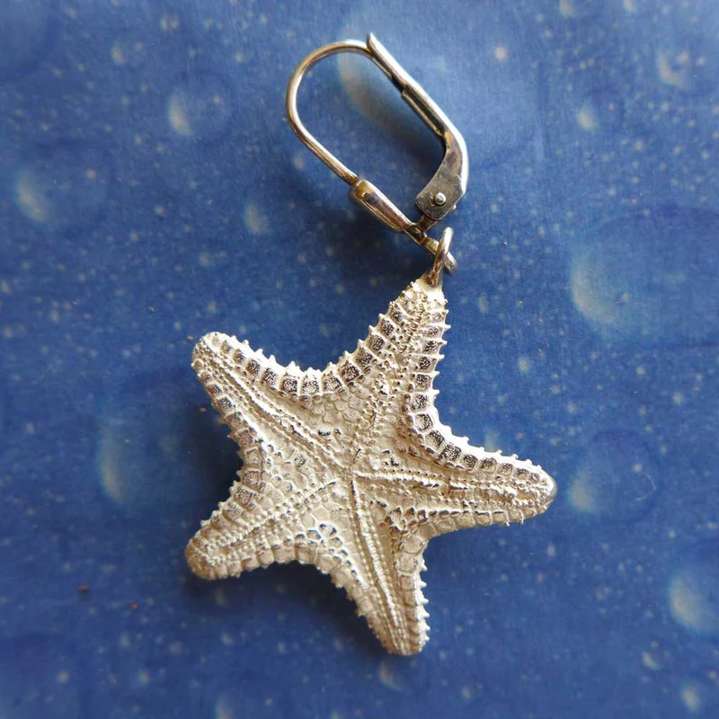 Seestern Schmuck Ohrhänger Kissenstern l