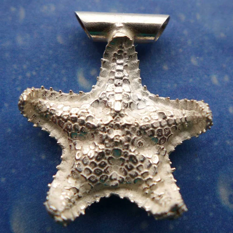 Seestern Schmuck Kissenstern Silber s