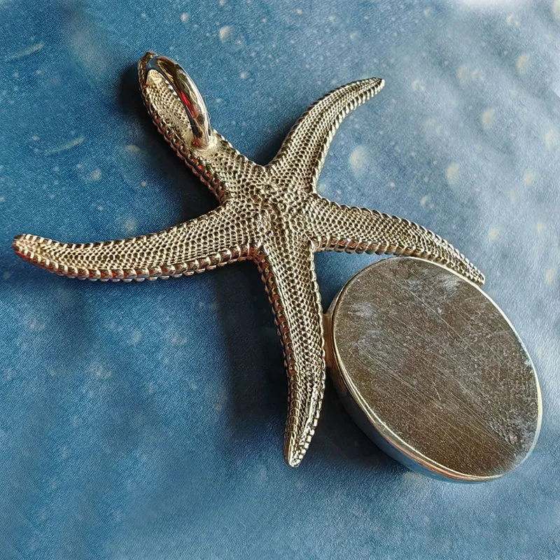 Seestern Schmuck Feueropal