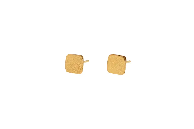 925er Silber Ohrstecker Vergoldet DECO ECHO E 048339
