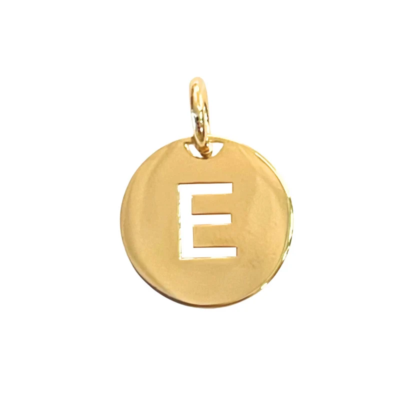 Ketting Open Initial - Verguld - Initial Ketting