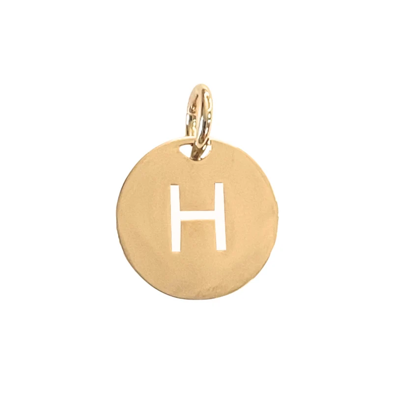 Ketting Open Initial - Verguld - Initial Ketting
