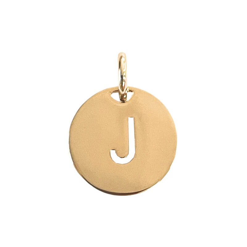 Ketting Open Initial - Verguld - Initial Ketting